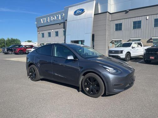 Gray 2022 Tesla Model Y Long Range Dual Motor All-Wheel Drive