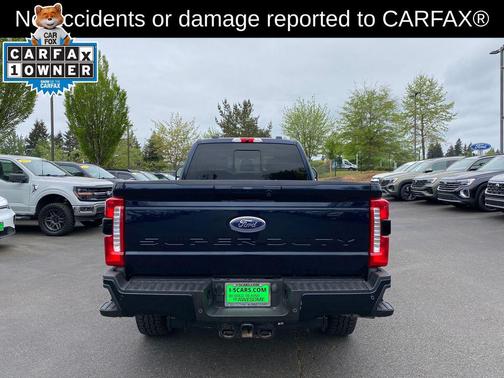 Antimatter Blue Metallic 2023 Ford F-350 Lariat