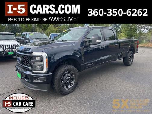 Antimatter Blue Metallic 2023 Ford F-350 Lariat