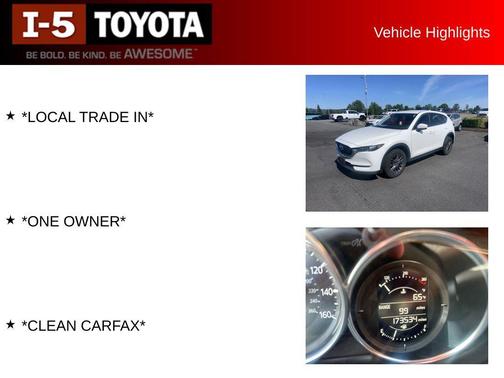 Snowflake White Pearl Mica 2018 Mazda CX-5 Sport