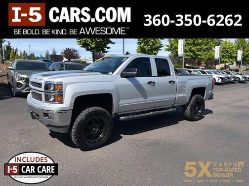 Silver Ice Metallic 2015 Chevrolet Silverado 1500 1LT