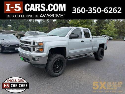 Silver Ice Metallic 2015 Chevrolet Silverado 1500 1LT