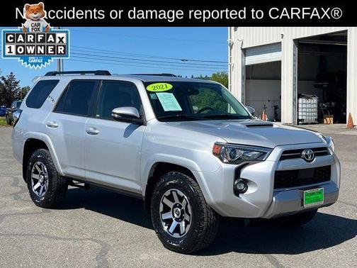 Classic Silver Metallic 2021 Toyota 4Runner TRD Off Road Premium