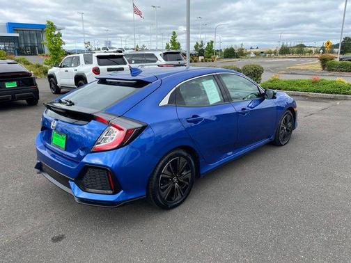 Aegean Blue Metallic 2018 Honda Civic EX