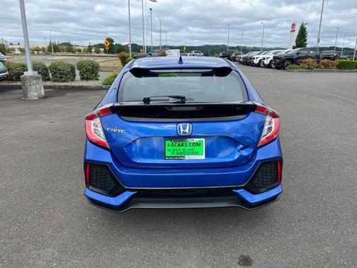 Aegean Blue Metallic 2018 Honda Civic EX