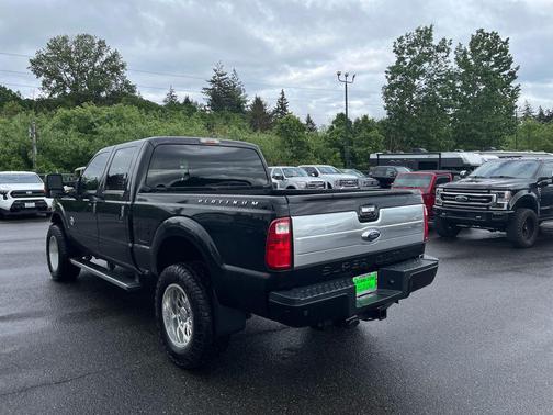 Shadow Black 2016 Ford F-350 Platinum