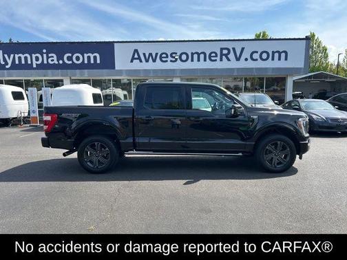 Agate Black Metallic 2023 Ford F-150 Lariat