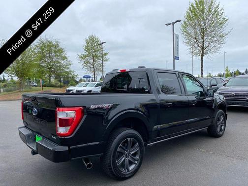 Agate Black Metallic 2023 Ford F-150 Lariat