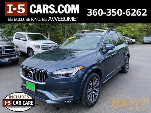 Denim Blue Metallic 2021 Volvo XC90 T5 Momentum