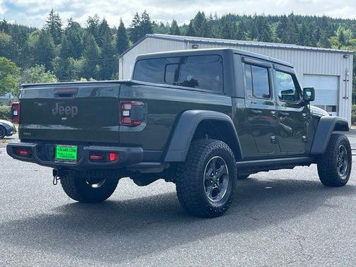 Sarge Green Clearcoat 2021 Jeep Gladiator Rubicon
