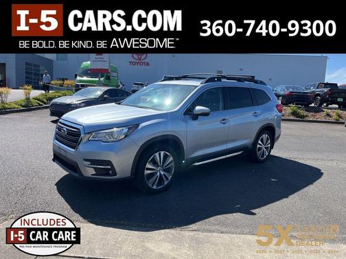 Ice Silver Metallic 2021 Subaru Ascent Limited 7-Passenger