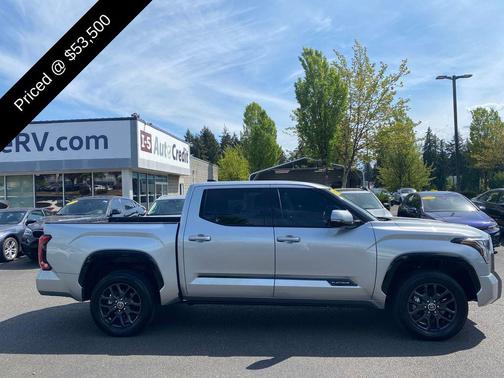 Celestial Silver Metallic 2023 Toyota Tundra Platinum