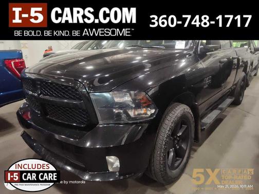 Diamond Black Crystal Pearlcoat 2022 RAM 1500 Classic Express