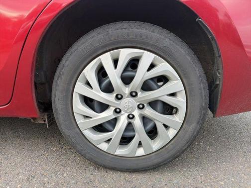 Barcelona Red Metallic 2019 Toyota Corolla LE