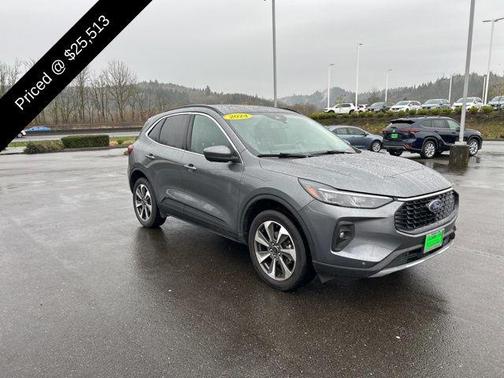 Carbonized Gray Metallic 2024 Ford Escape Platinum