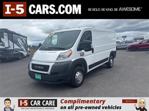 2021 RAM ProMaster 1500 Low Roof