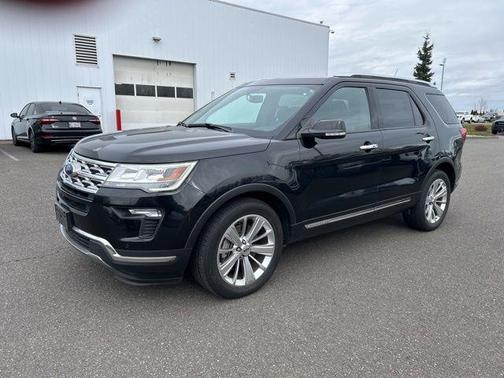 Agate Black Metallic 2019 Ford Explorer Limited