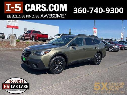 Autumn Green Metallic 2021 Subaru Outback Onyx Edition XT