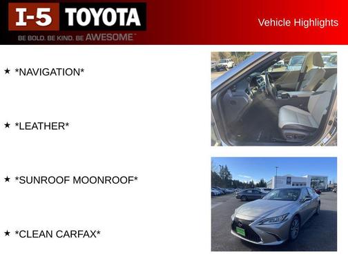 2019 Lexus ES 350 Base