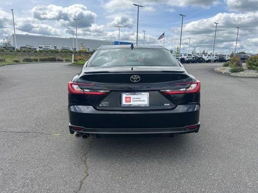 Midnight Black Metallic 2025 Toyota Camry SE