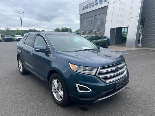 Blue Metallic 2016 Ford Edge SEL