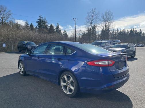 Deep Impact Blue 2016 Ford Fusion S