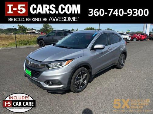 Lunar Silver Metallic 2021 Honda HR-V EX-L