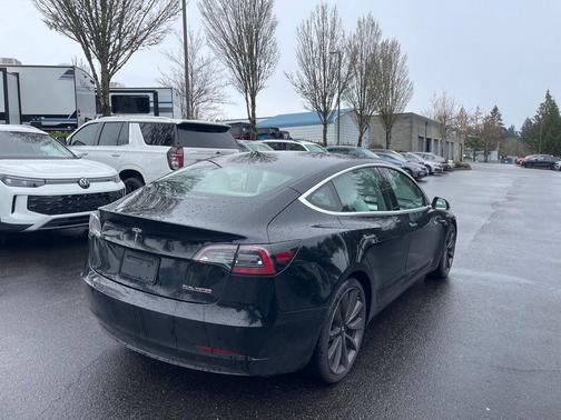 Solid Black 2020 Tesla Model 3 Performance