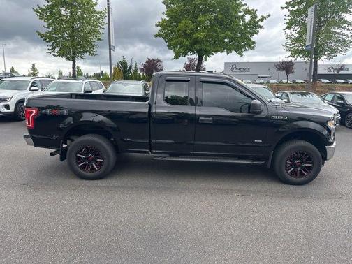 Shadow Black 2017 Ford F-150 XLT