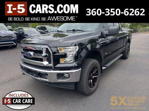 Shadow Black 2017 Ford F-150 XLT