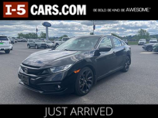 Crystal Black Pearl 2020 Honda Civic Sport