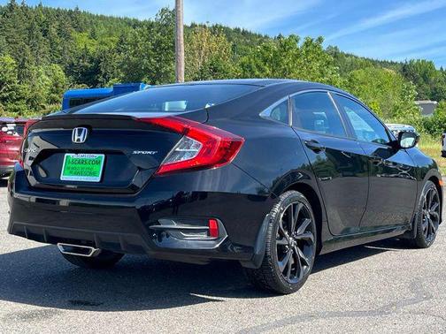 Crystal Black Pearl 2020 Honda Civic Sport