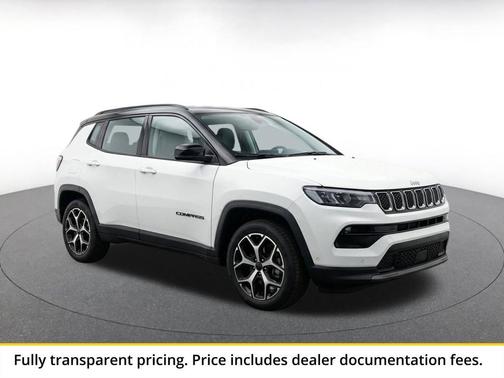 Bright White Clearcoat 2025 Jeep Compass Limited