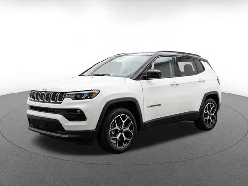 Bright White Clearcoat 2025 Jeep Compass Limited