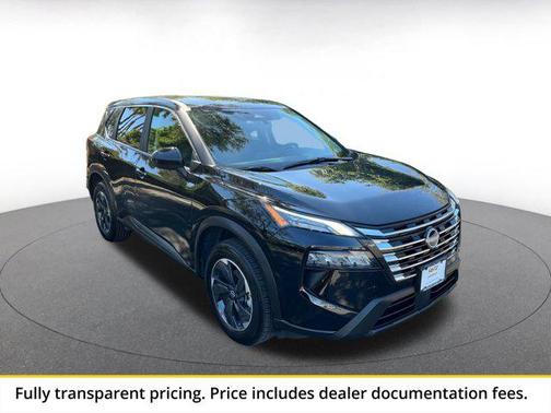Super Black 2025 Nissan Rogue SV
