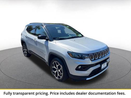 Silver Zynith Metallic Clearcoat 2025 Jeep Compass Limited