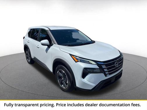 Everest White Pearl 2025 Nissan Rogue SV