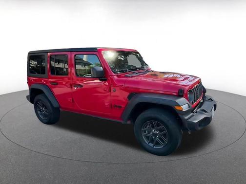 Firecracker Red Clearcoat 2025 Jeep Wrangler Sport S