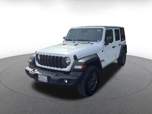 Bright White Clearcoat 2025 Jeep Wrangler Sport S