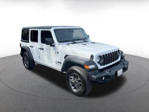 Bright White Clearcoat 2025 Jeep Wrangler Sport S
