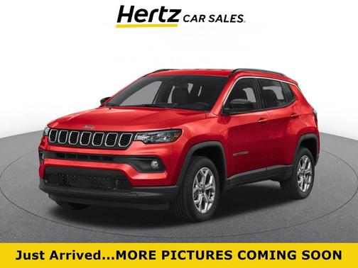 Red Hot Pearlcoat 2025 Jeep Compass Latitude