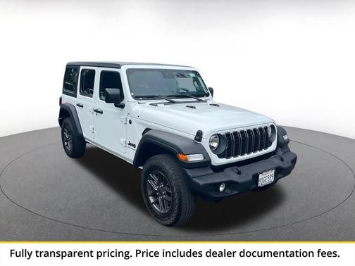 Bright White Clearcoat 2025 Jeep Wrangler Sport S
