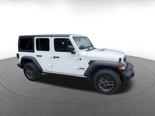 Bright White Clearcoat 2025 Jeep Wrangler Sport S