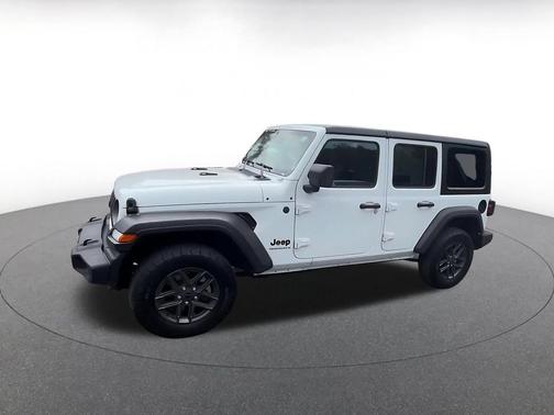 Bright White Clearcoat 2025 Jeep Wrangler Sport S