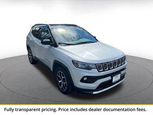 Silver Zynith Metallic Clearcoat 2025 Jeep Compass Limited