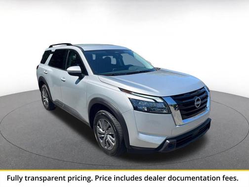 Brilliant Silver Metallic 2025 Nissan Pathfinder SV FWD