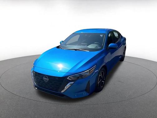Electric Blue Metallic 2025 Nissan Sentra SV