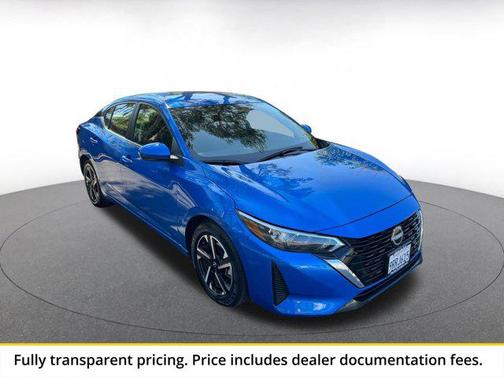 Electric Blue Metallic 2025 Nissan Sentra SV