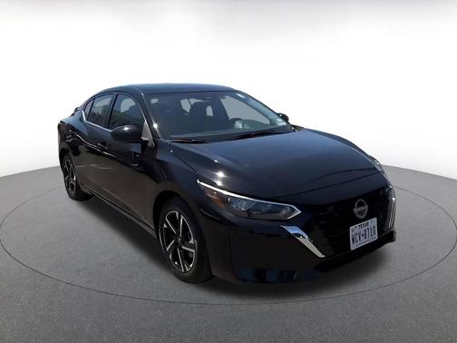 Super Black 2025 Nissan Sentra SV