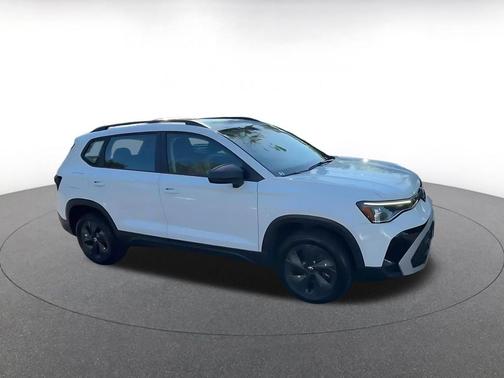 Pure White 2026 Volkswagen Taos S